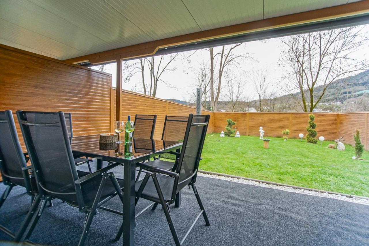 לאובן Auszeit Steiraland 6 Mit Ueberdachter Terasse Schoenen Garten Und Kostenlosen Parkplatz מראה חיצוני תמונה